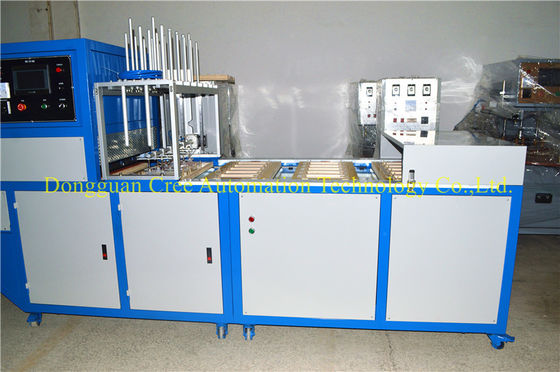 Máquina de empacotamento de Thermoforming da caixa da carne com sistema de refrigeração do ar