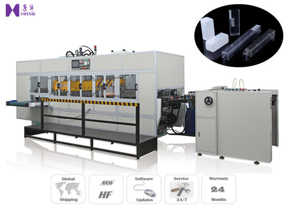 China Modo hidráulico da movimentação da máquina automática da cartonagem do PVC, aprovação do CE fábrica